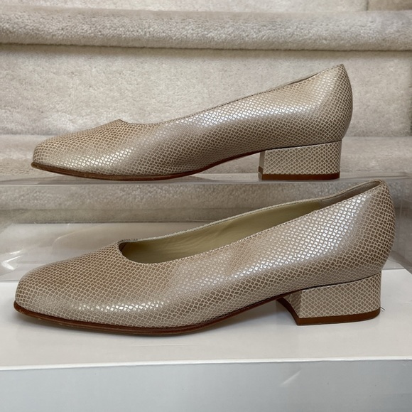 bally leather low heel pumps - Picture 3 of 15